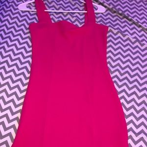Hot Pink mini dress
